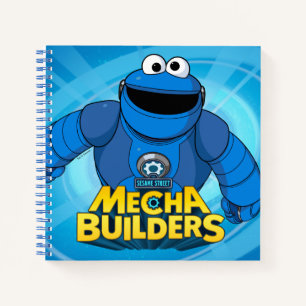 Sesamstraat   Mecha Builders Cookie in Action Notitieboek