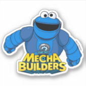 Sesamstraat | Mecha Builders Cookie in Action Sticker (Voorkant)