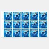 Sesamstraat | Mecha Builders Cookie Monster Labels (Vel)