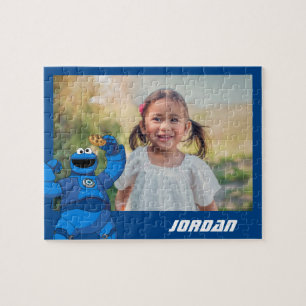 Sesamstraat Mecha Builders Cookie Monster Legpuzzel