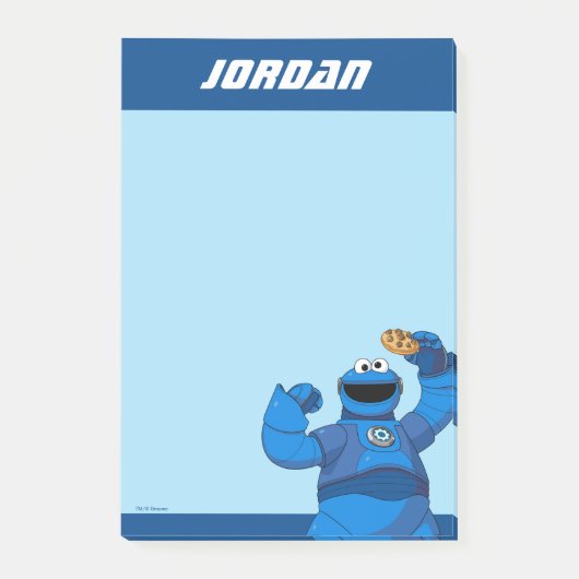 Sesamstraat | Mecha Builders Cookie Monster Post-it® Notes (Voorkant)