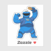 Sesamstraat | Mecha Builders Cookie Monster Sticker (Vel)