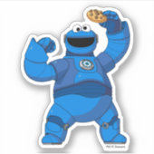 Sesamstraat | Mecha Builders Cookie Monster Sticker (Voorkant)