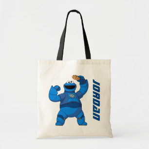 Sesamstraat Mecha Builders Cookie Monster Tote Bag