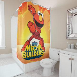 Sesamstraat | Mecha Builders Elmo Douchegordijn