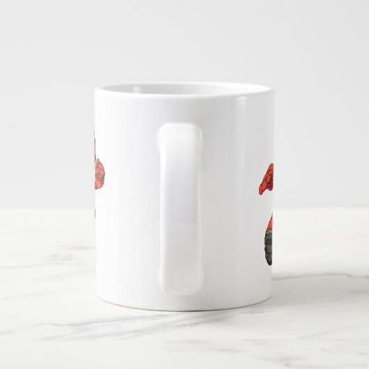 Sesamstraat | Mecha Builders Elmo in Action Extra Grote Beker (Achterkant)