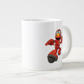 Sesamstraat | Mecha Builders Elmo in Action Extra Grote Beker (Voorkant rechts)