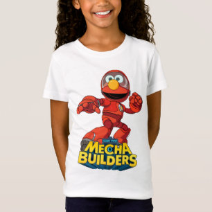 Sesamstraat Mecha Builders Elmo in Action T-shirt