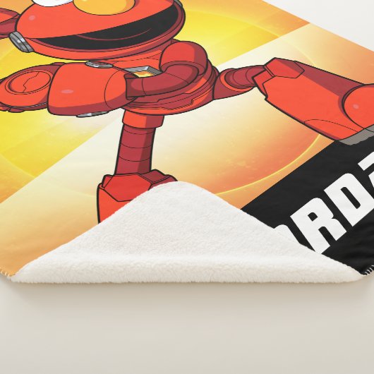 Sesamstraat | Mecha Builders Elmo | Naam toevoegen Sherpa Deken (3/4)