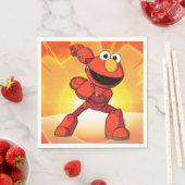 Sesamstraat | Mecha Builders Elmo Servet (Insitu)