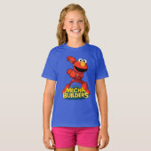 Sesamstraat | Mecha Builders Elmo T-shirt (Voorkant volledig)
