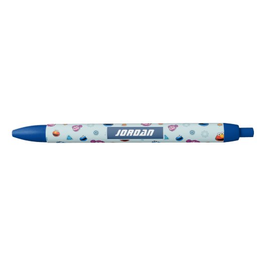 Sesamstraat | Mecha Builders Facers Pattern Blauwe Inkt Pen (Voorkant)
