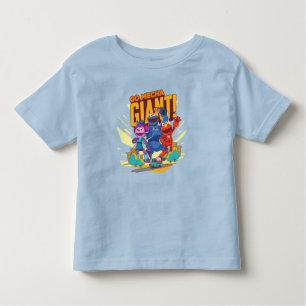 Sesamstraat   Mecha Builders gaan Mecha Giant. Kinder Shirts