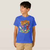 Sesamstraat | Mecha Builders gaan Mecha Giant. T-shirt (Voorkant volledig)