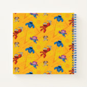 Sesamstraat | Mecha Builders Pattern Notitieboek (Achterkant)