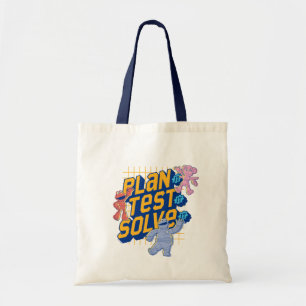 Sesamstraat Mecha Builders Plan Test Solve Tote Bag