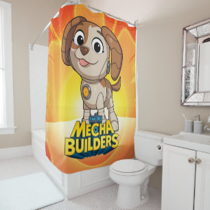 Sesamstraat   Mecha Builders Tango Douchegordijn
