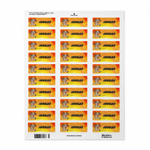 Sesamstraat   Mecha Builders Tango in Action Etiket