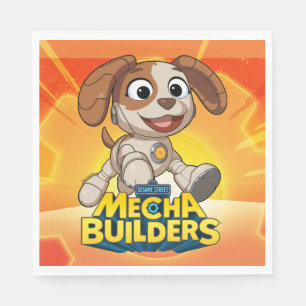 Sesamstraat   Mecha Builders Tango in Action Servet