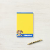 Sesamstraat | Mecha Builders Tango | Naam toevoege Post-it® Notes (Op bureau)