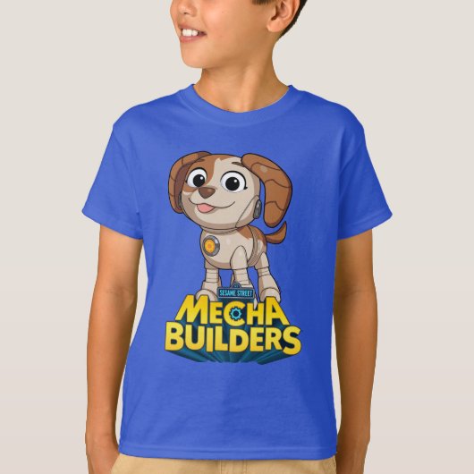 Sesamstraat | Mecha Builders Tango T-shirt (Voorkant)