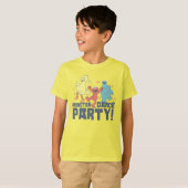 Sesamstraat | Monster Dance Party T-shirt (Voorkant volledig)
