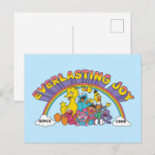 Sesamstraat | Mount Everduurzame Joy sinds 1969 Briefkaart (Voorkant / Achterkant)