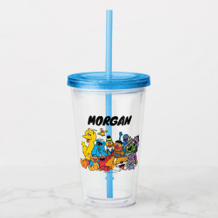 Sesamstraat Naam toevoegen Acryl Drinkbeker
