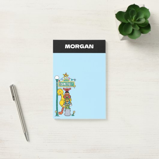 Sesamstraat | Naam toevoegen Post-it® Notes (Kantoor)