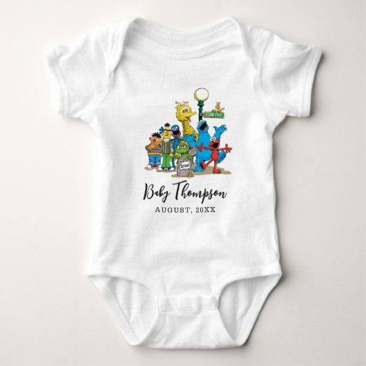 Sesamstraat | Nieuwe baby Romper (Voorkant)