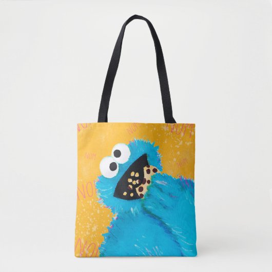 Sesamstraat | NOM NOM Cookie Monster Draagtas (Voorkant)