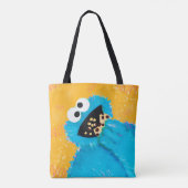 Sesamstraat | NOM NOM Cookie Monster Draagtas (Achterkant)