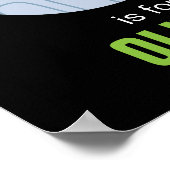 Sesamstraat | O is bestemd voor Oscar Poster (Hoek)