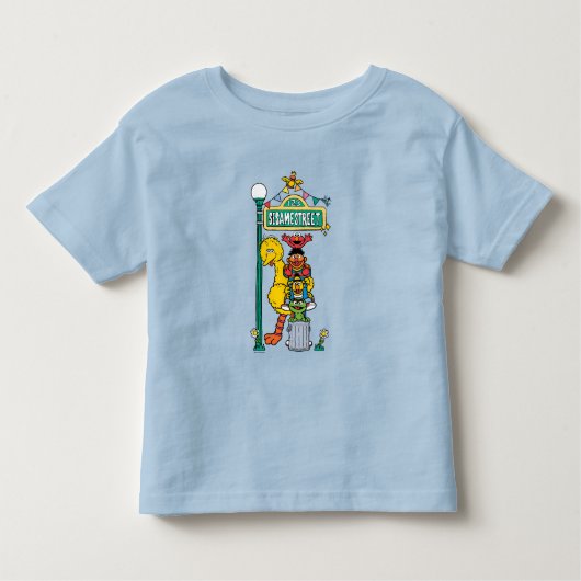 Sesamstraat | Onder Sesamstraat Kinder Shirts (Voorkant)
