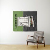 Sesamstraat | Oscar de Grouch Niet Vandaag! Wandkleed (In Situ (horizontaal))