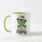 Sesamstraat | Oscar de Grouch Nope! Mok (Links)