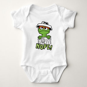 Sesamstraat   Oscar de Grouch Nope! Romper