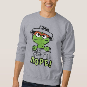 Sesamstraat Oscar de Grouch Nope! Trui