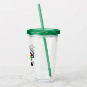 Sesamstraat | Oscar de Grouch Scram! | Naam toevoe Acryl Drinkbeker (Links)