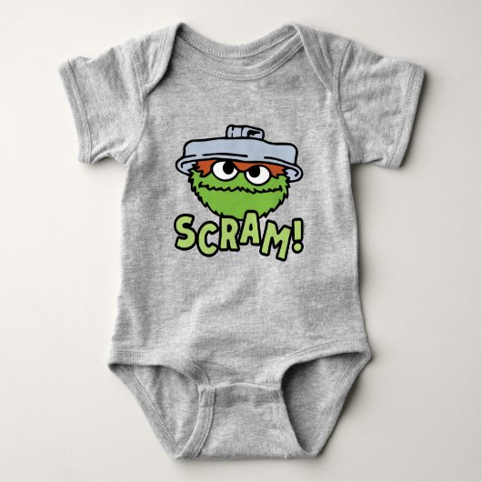 Sesamstraat | Oscar de Grouch Scram! Romper (Voorkant)