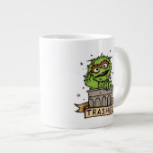 Sesamstraat | Oscar de Grouch Trashed Extra Grote Beker (Voorkant rechts)
