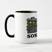 Sesamstraat | Oscar de Grouch voelt Grouchy Mok (Links)