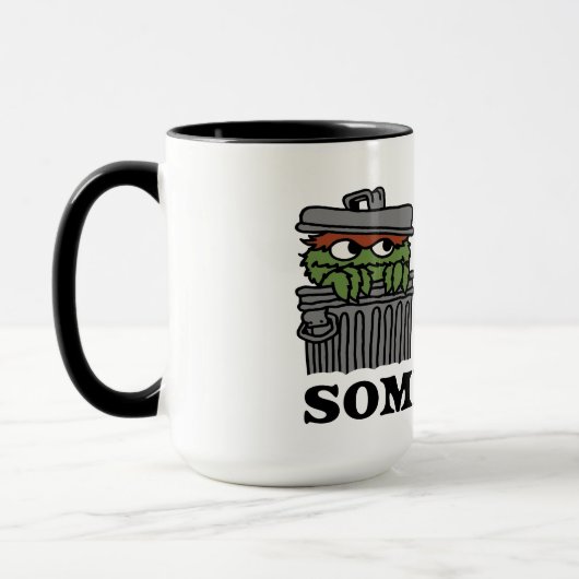 Sesamstraat | Oscar de Grouch voelt Grouchy Mok (Links)