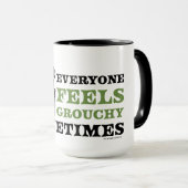 Sesamstraat | Oscar de Grouch voelt Grouchy Mok (Voorkant rechts)