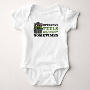 Sesamstraat Oscar de Grouch voelt Grouchy Romper