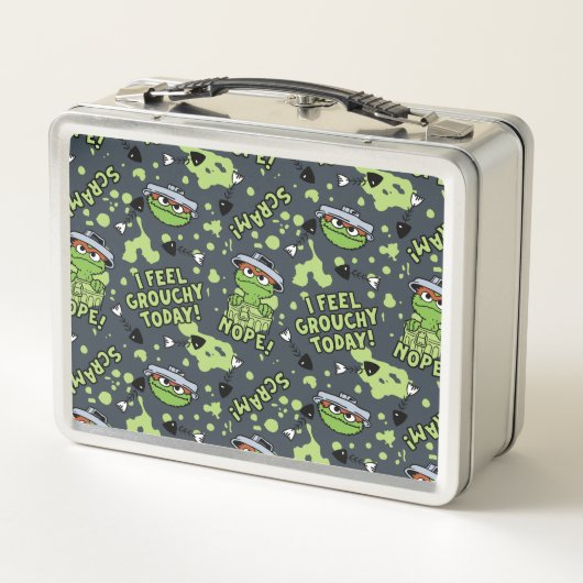 Sesamstraat | Oscar het Grouch Phrase Pattern (Achterkant)
