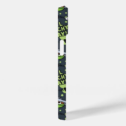 Sesamstraat | Oscar het Grouch Phrase Pattern Case-Mate iPhone Case (Achterkant / Rechts)