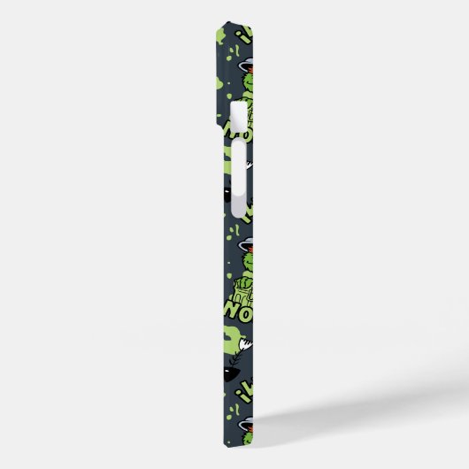 Sesamstraat | Oscar het Grouch Phrase Pattern Case-Mate iPhone Case (Achterkant / Links)