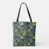 Sesamstraat | Oscar het Grouch Phrase Pattern Draagtas (Achterkant)