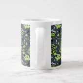 Sesamstraat | Oscar het Grouch Phrase Pattern Extra Grote Beker (Achterkant)